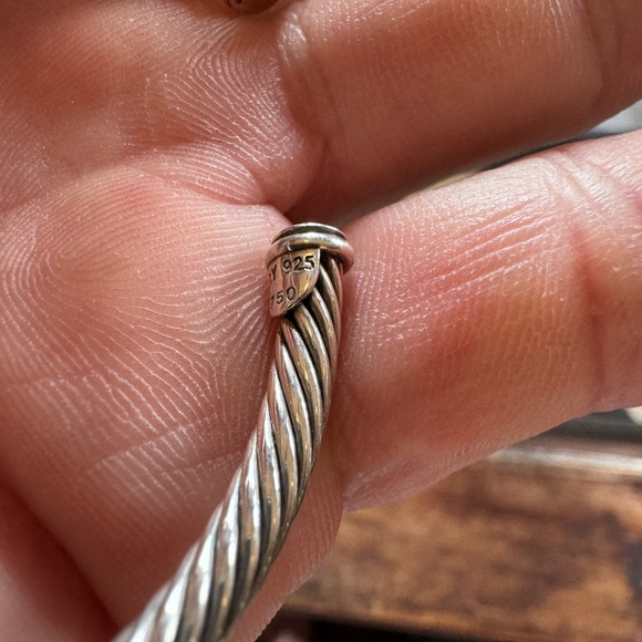 David Yurman Bracelet 18k and Sterling - Picture 3 of 9